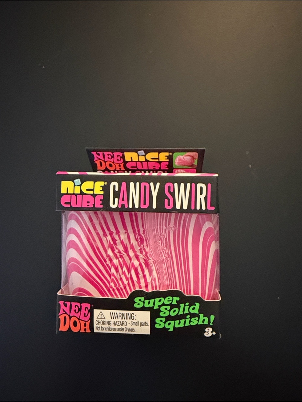 Needoh limited edition Candy Swirl Super Solid Squish